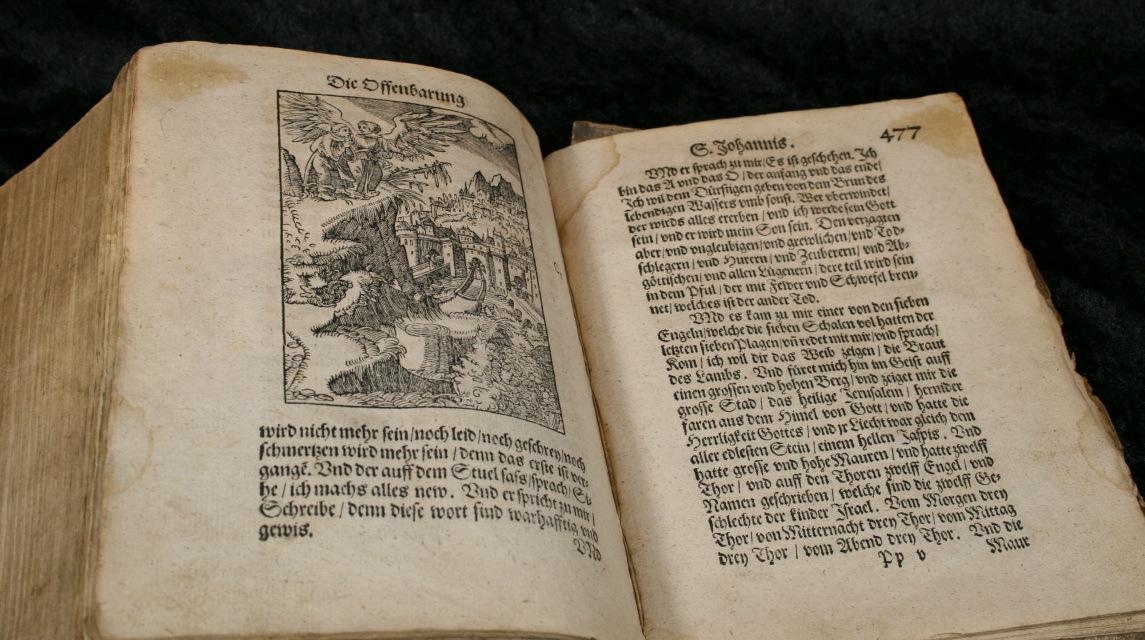 1568 Martin Luther German New Testament Bible